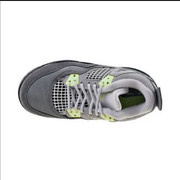 jordan 4 neon green - Picture 3 of 4